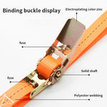 Heavy-duty ratchet tie-down strap – view 4