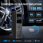 Portable digital tire inflator – view 2